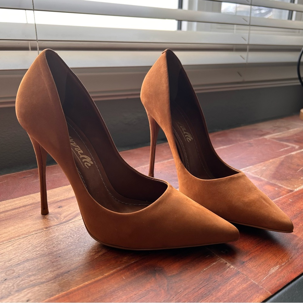 Elegant Brown Stiletto Heels